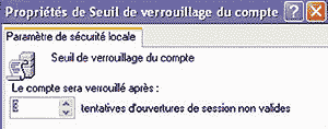 WINDOWS XP. Comment contrer les tentatives d’accès à un PC