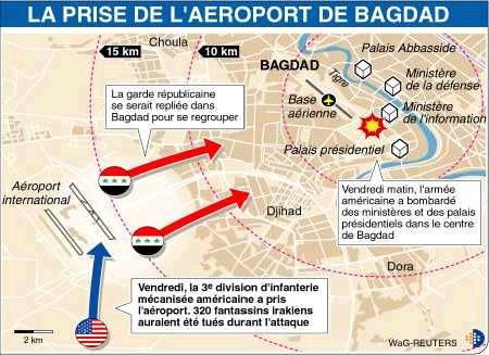 Chute de l’aéroport de Bagdad, menaces irakiennes