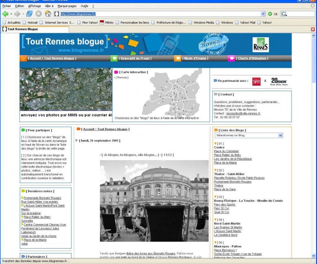 Rennes fait le blog