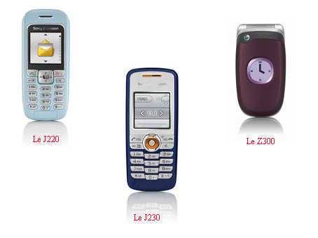 Trois nouveaux mobiles entrée de gamme chez Sony Ericsson