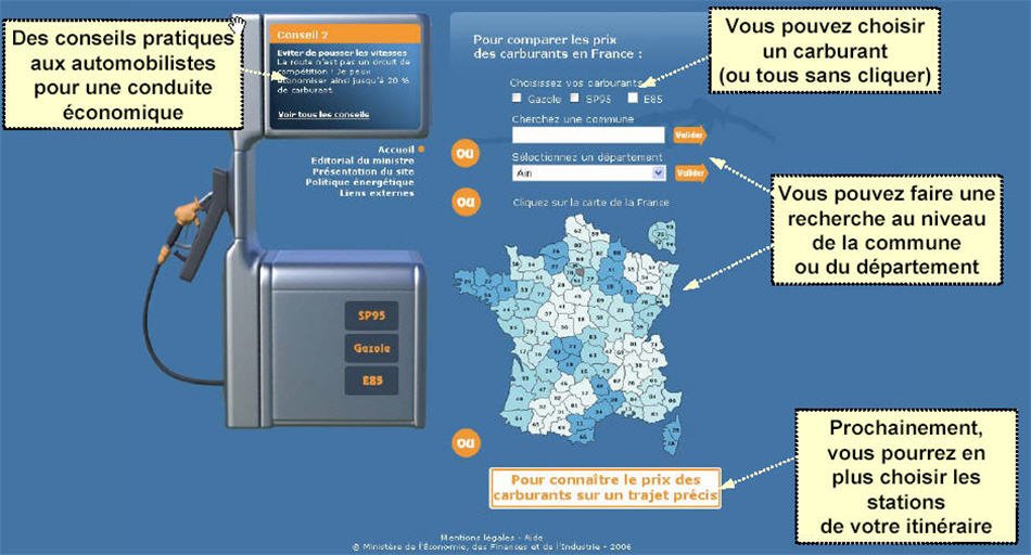 Il sera bientôt possible de trouver l&rsquo;essence la moins chère près de chez soi.