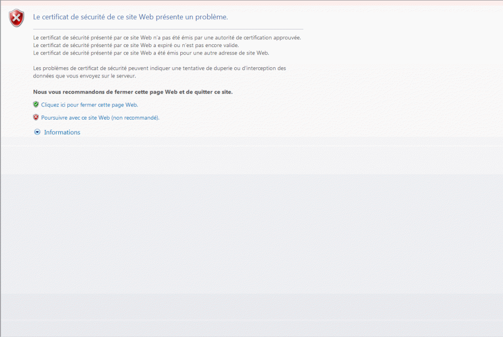 Nouvelle fonction contre le phishing pour le navigateur Internet Explorer 7.0