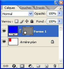 Figure 1-11 : Palette Calques. 