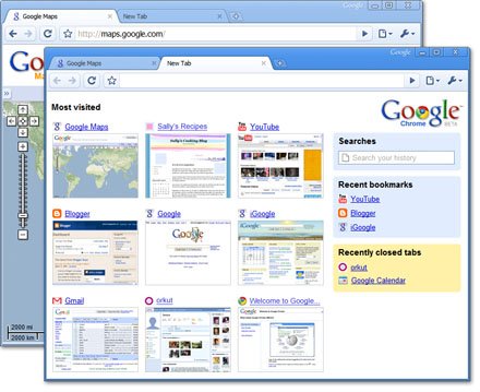 Google propose Google Chrome