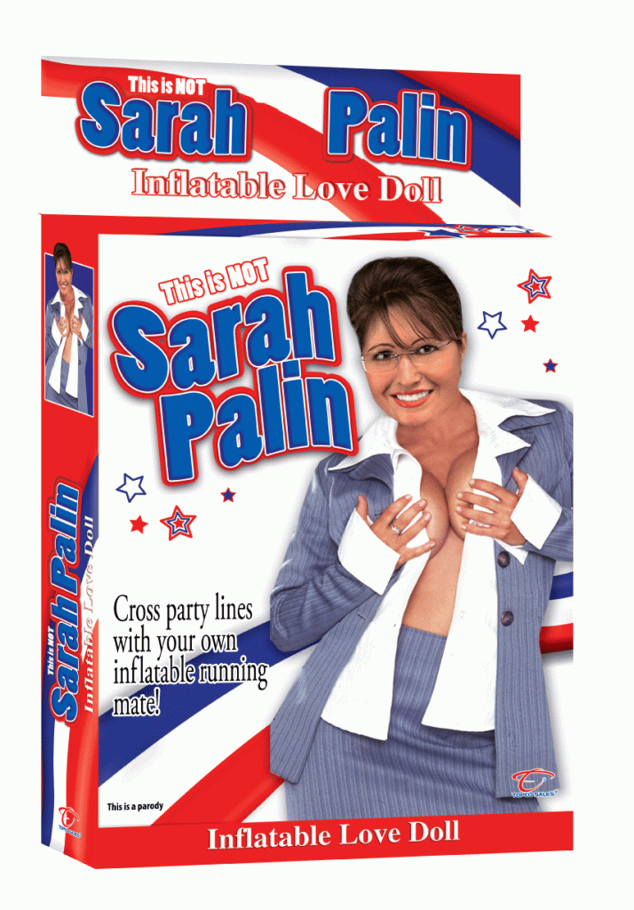 Une poupee gonflable à l’effigie de Sarah Palin